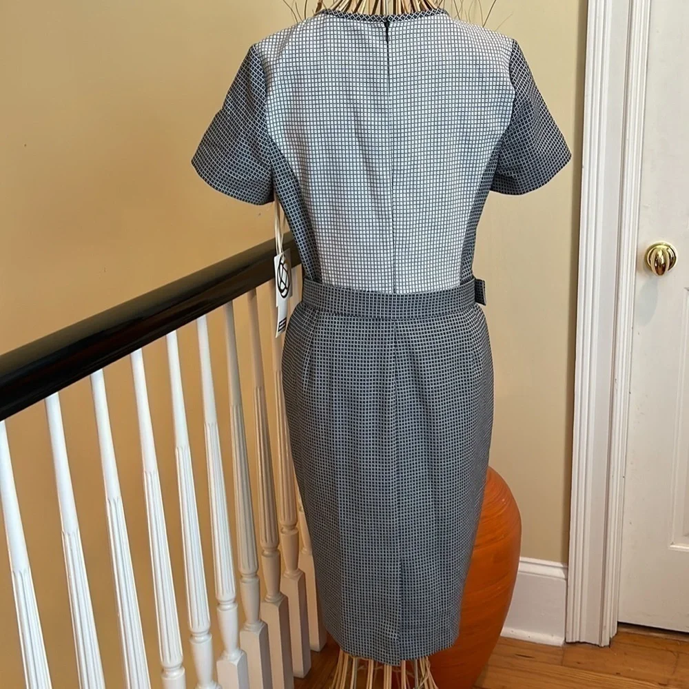 Etcetera NWT 🎆Sale🎆navy and white dress